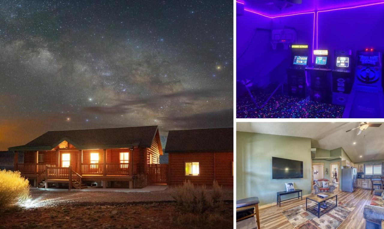 --30 Mins To Zion--Two Cabins W/ Game Room--Bryce/Lake Powell/Grand Canyon Kanab Ngoại thất bức ảnh